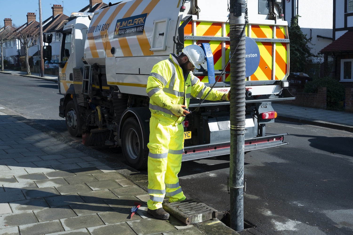 Gully sucker hire | Operated gully tankers | JM Clark