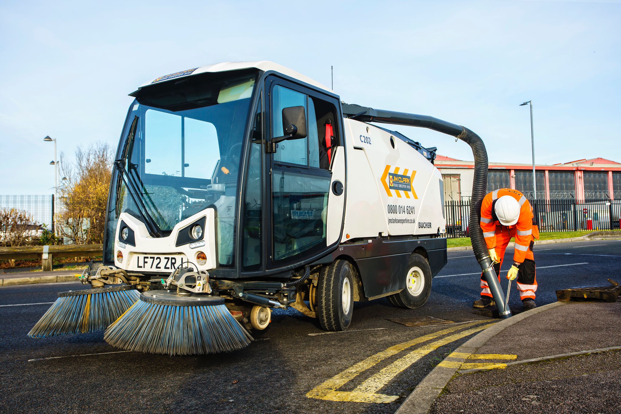 MINI SWEEPER HIRE JM CLARK LIMITED