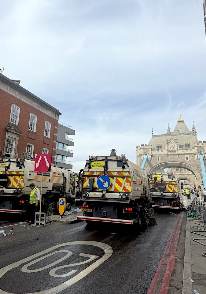 JM Clark MaxPowa V65 road sweepers deployed for London Marathon 2026 clean-up